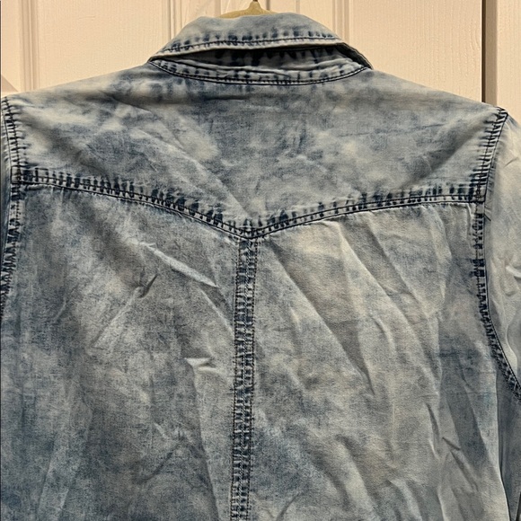 JW Signature Blue Denim shirt dress - Picture 11 of 12